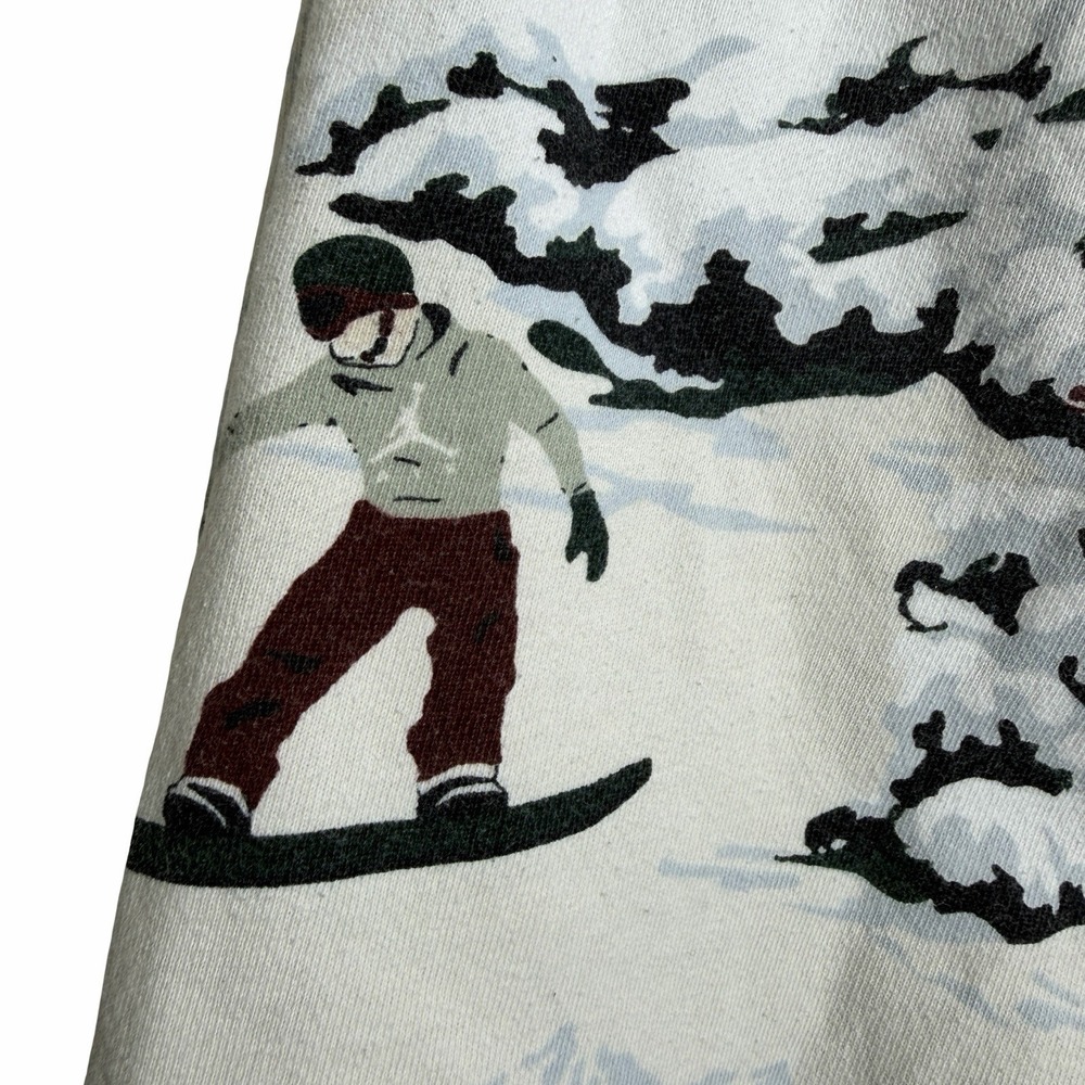Jordan Brooklyn Fleece Boys M 10-12 Pants Ski Print Snowboard Joggers Jumpman - Picture 7 of 14